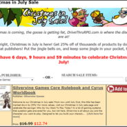 Silvervine Main Book On Sale As Part Of Christmas In July
