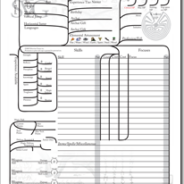 New Breakthrough In Character Sheet Technology – Save Form Information